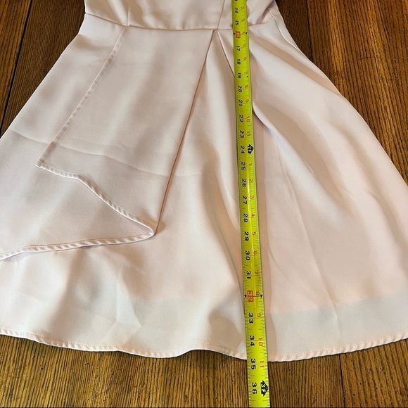 Adelyn Rae Light Pink Athena Fit Flare Dress // Size XS - Picture 7 of 9